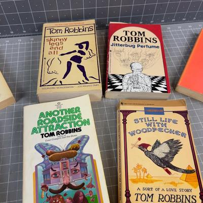 1960's Paperbacks Vonnegut and Robbins