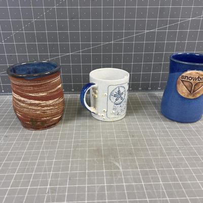 Coffee Mugs, Hand Crafted