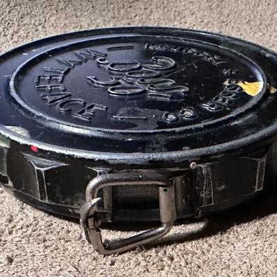K & E Keuffel & Esser Boss 50' Wyteface Steel Tape Measure