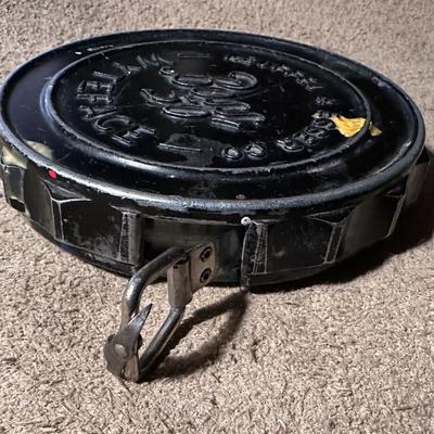 K & E Keuffel & Esser Boss 50' Wyteface Steel Tape Measure