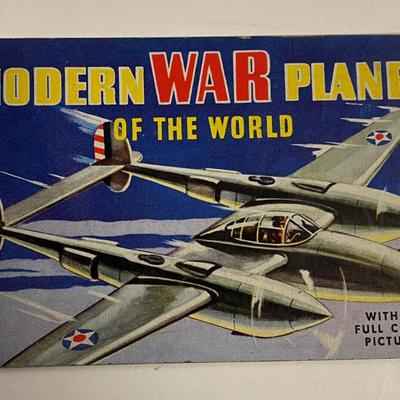 WWII MODERN WAR PLANES OF THE WORLD WHITMAN BOOKLET 1942 