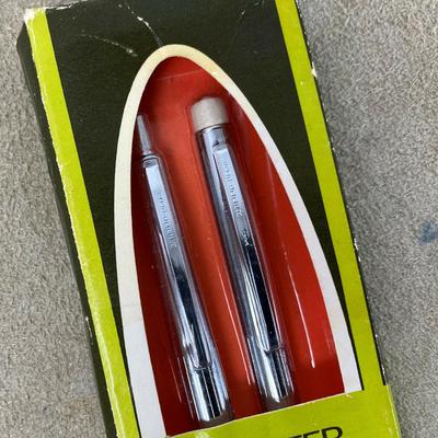 vintage SHEAFFER BALLPOINT & PENCIL SET 1960s NOS 