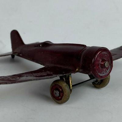 prewar TOOTSIETOY US ARMY DIECAST PLANE 1930s 