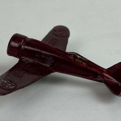 prewar TOOTSIETOY US ARMY DIECAST PLANE 1930s 
