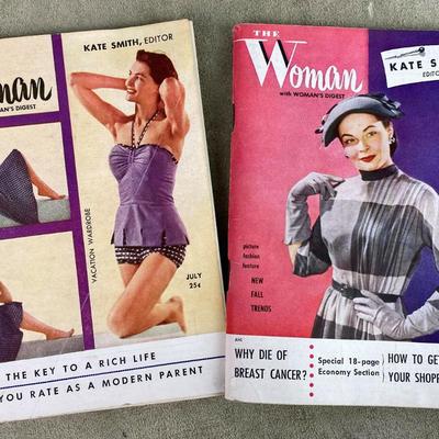 THE WOMAN with WOMAN'S DIGEST MAGAZINE JULY SEPT 1951 