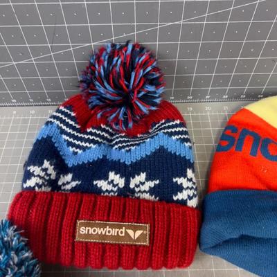 3 Hats and An Ear Muff