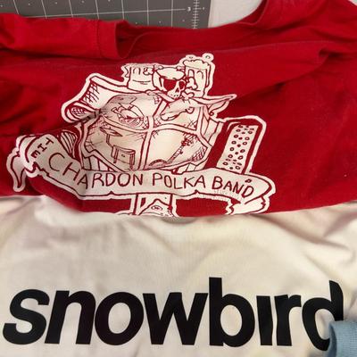 T-Shirts; Mostly Snowbird