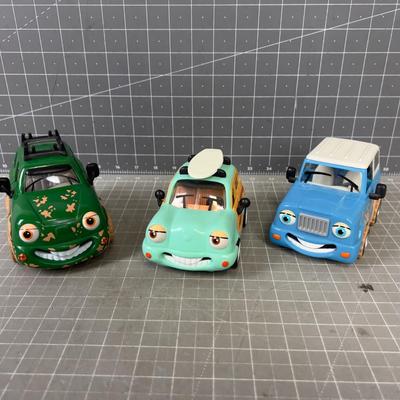 Chevron Cars (3) Collector Toys 