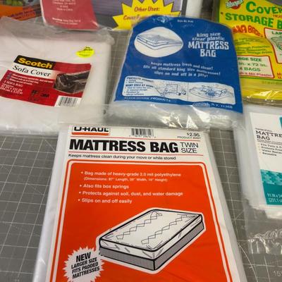 Plastic Covers and Bag LOT