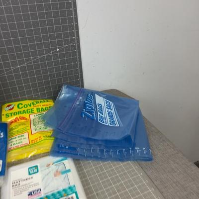 Plastic Covers and Bag LOT