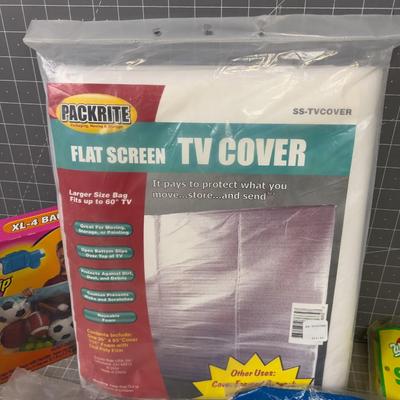 Plastic Covers and Bag LOT