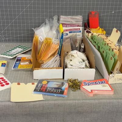 Tags, Jewelry Bags / Pouches, Post Card Sleeves 