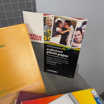 All Manner of Office Sheet Protector, Labels, Photo Paper ETC. 