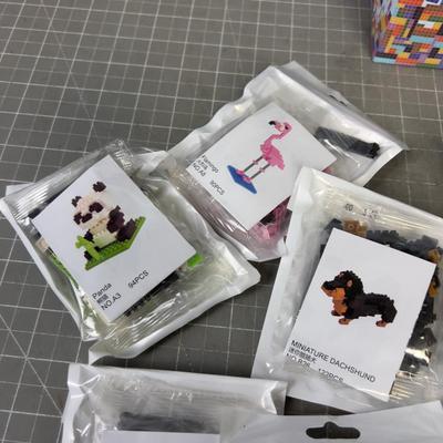 NEW Mini Block Set of DOGS!!