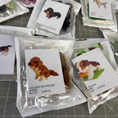 NEW Mini Block Set of DOGS!!