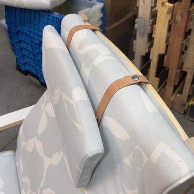 IKEA White Chair with White Pad 