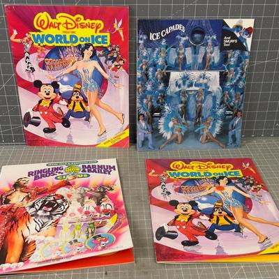 COLLECTIBLE PROGRAMS: Ringling Brothers, Ice Capades, Disney on Ice