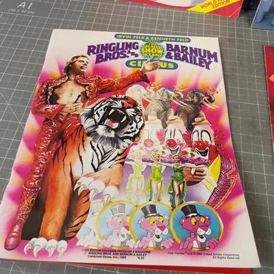 COLLECTIBLE PROGRAMS: Ringling Brothers, Ice Capades, Disney on Ice