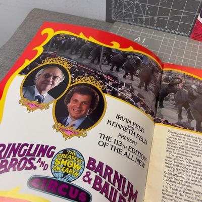 COLLECTIBLE PROGRAMS: Ringling Brothers, Ice Capades, Disney on Ice