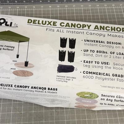 Deluxe Canopy ANCHOR Bags 