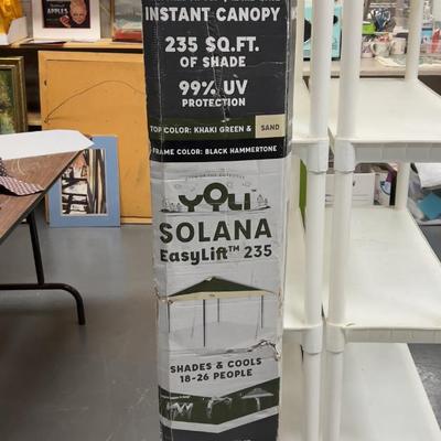NEW CANOPY Khaki Green and Sand Color, Black Frame