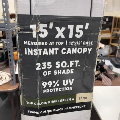 NEW CANOPY Khaki Green and Sand Color, Black Frame