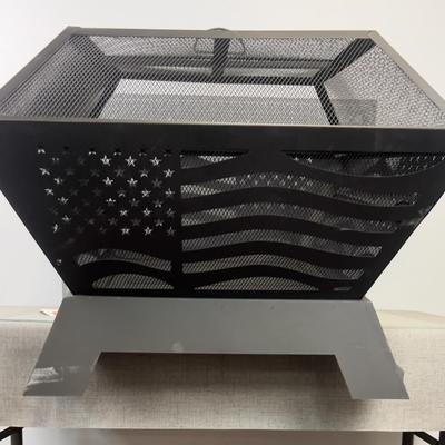 US Flag NEW FIRE PIT 
