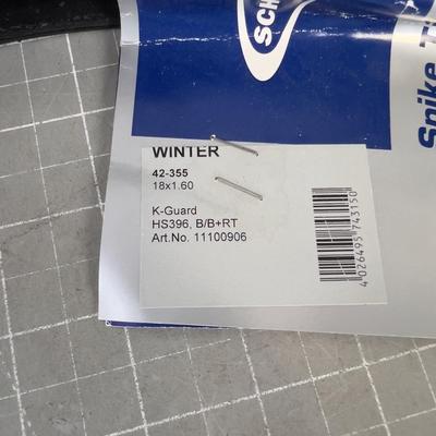 Pair of Winter Tires with Studs NEW 