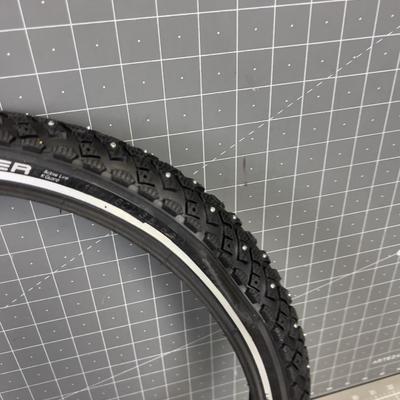 Pair of Winter Tires with Studs NEW 