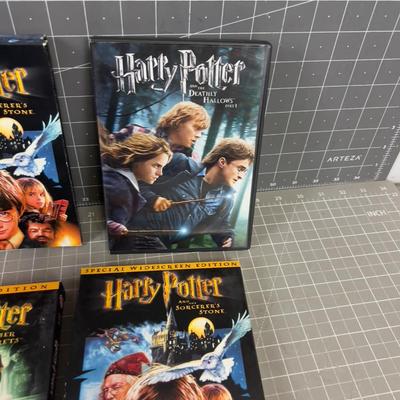 HARRY POTTER (6) DVD's