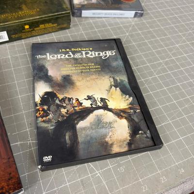 Lord of the Rings and Tolken DVD and 1 Book