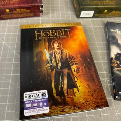 Lord of the Rings and Tolken DVD and 1 Book