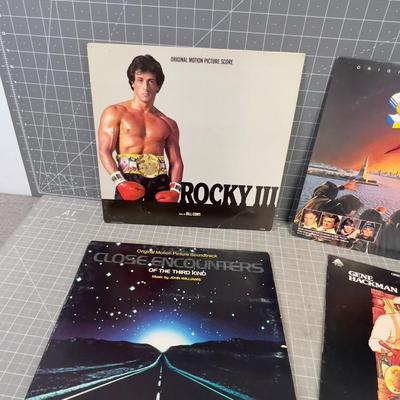 4 Motion Picture Sound Tracks: Superman, Rocky and More