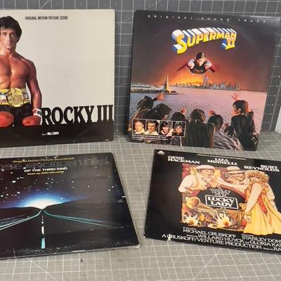 4 Motion Picture Sound Tracks: Superman, Rocky and More