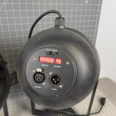 (2) LED Stage Lights 