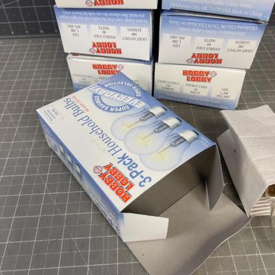 60 & 40 Watt Light Bulbs - 8 Pkg