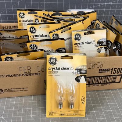 Lights 60Watt Chandelier DECORATIVE 24 Pkg