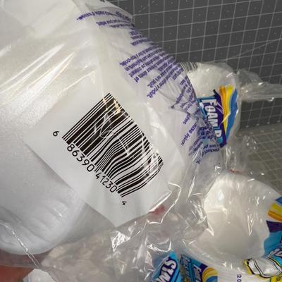 6 Packages of Foam Bowls, 30 Count Each 