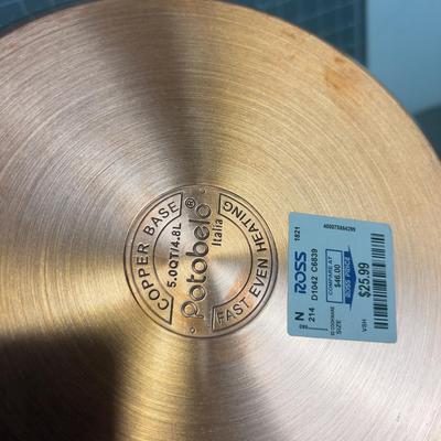 PORTOBELLO Stainless Copper Base NEW Cook Pot