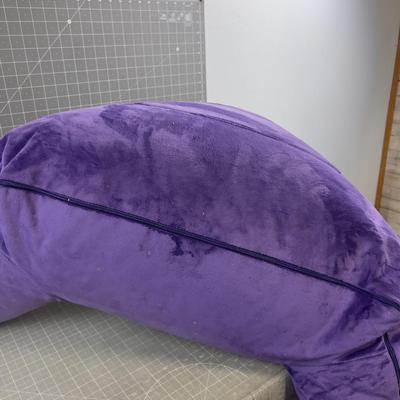   Bed Pillow / Back Pillow - Purple 