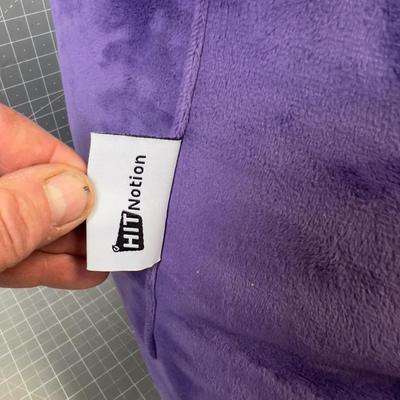   Bed Pillow / Back Pillow - Purple 