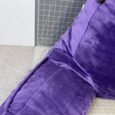   Bed Pillow / Back Pillow - Purple 