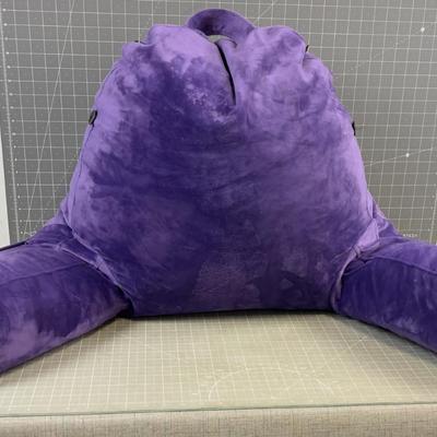   Bed Pillow / Back Pillow - Purple 