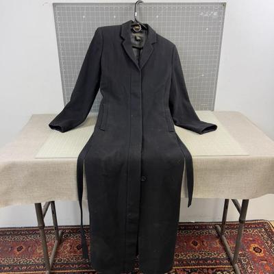 76% WOOL BANANA REPUBLIC Black Women's COAT