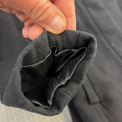 76% WOOL BANANA REPUBLIC Black Women's COAT