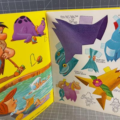 Pebbles and Bam Bam Paper Dolls, Vintage WOW! 