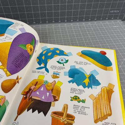 Pebbles and Bam Bam Paper Dolls, Vintage WOW! 
