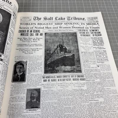 100 Years of Historic Pages of the Salt Lake Tribune