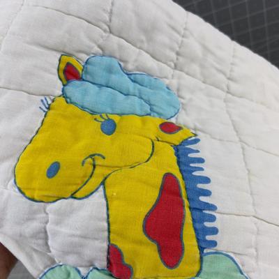 Stack of Baby Blankets (7) 