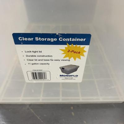 8 - 11 Gallon Tubs with Lids 